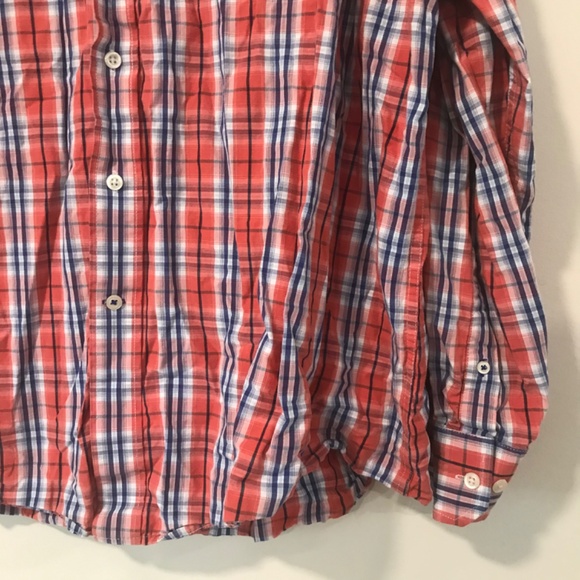 🔸5/30$!! IZOD Button Down Plaid Shirt - Picture 3 of 10